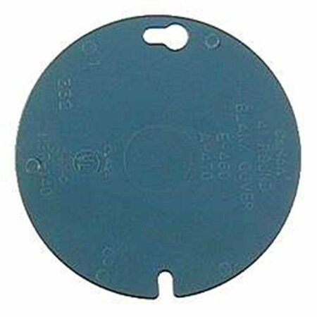 V3GATE Electrical Box Cover, Round, Non-Metallic, Blank E460R-CAR